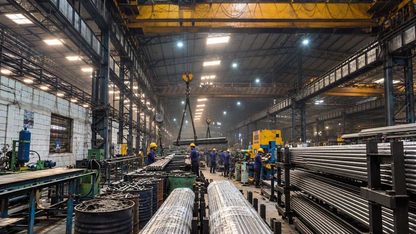 Thirupathy Bright Industries manufacturing facility production line